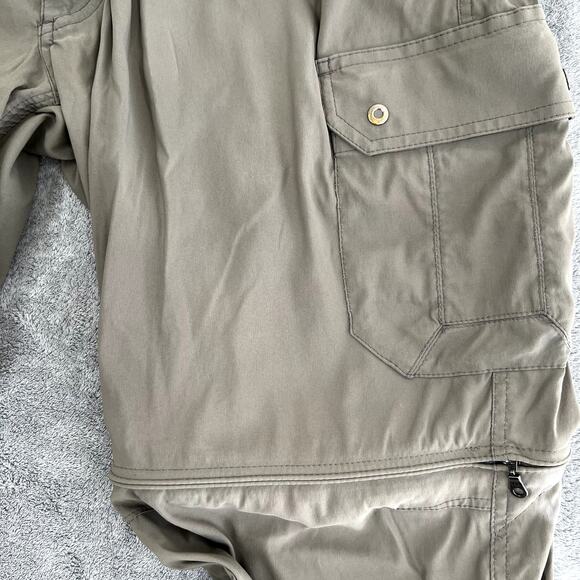 Kuhl Renegade Convertible Stealth Pants Men's 34x32 Hiking Sport Outdoor Tan - Picture 6 of 12